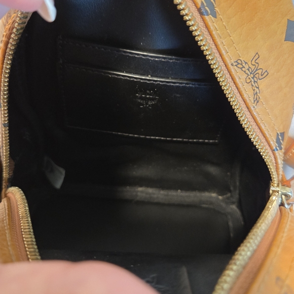 MCM Tan Leather Backpack - Picture 7 of 11